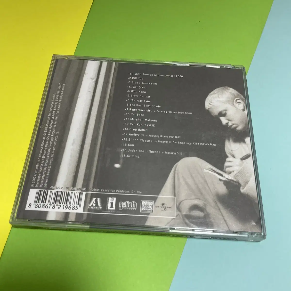 [중고음반/CD] 에미넴 3집 The Marshall Mathers LP