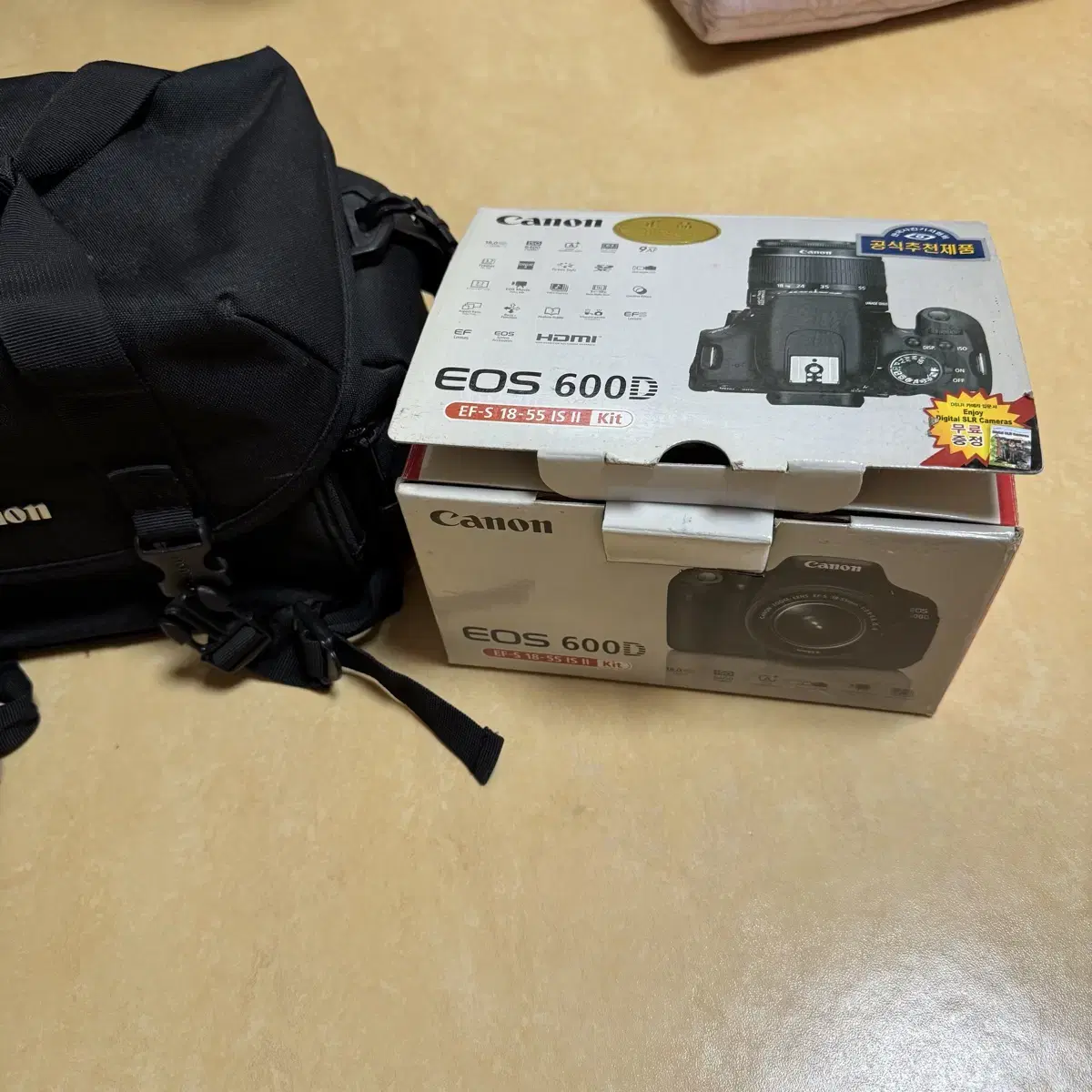 캐논 600d 기본렌즈 풀세트