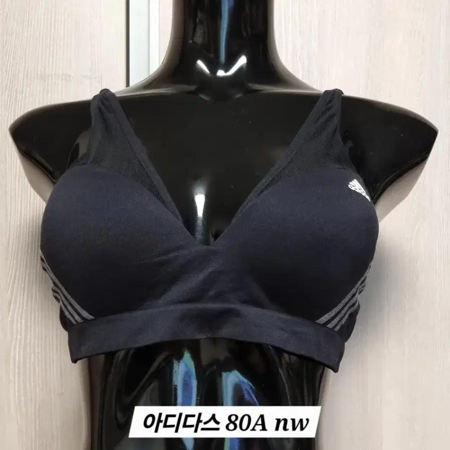 아디다스 노와이어 면스판 브라 80A