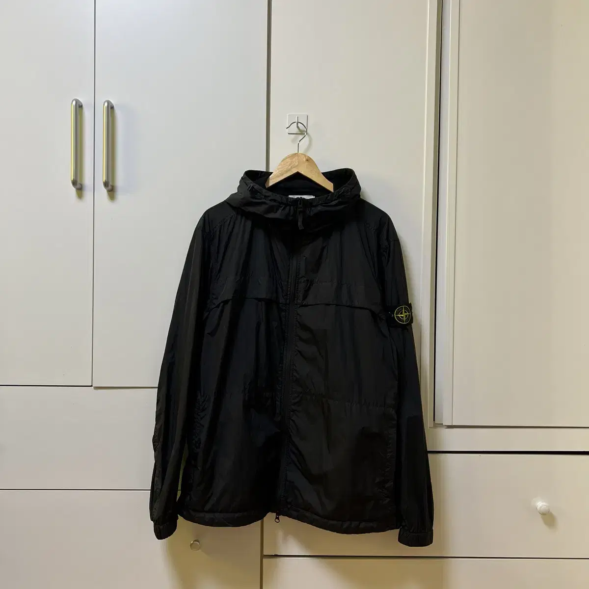 [ 24 years old ] Stone Island Crinklapps Hood Windshield