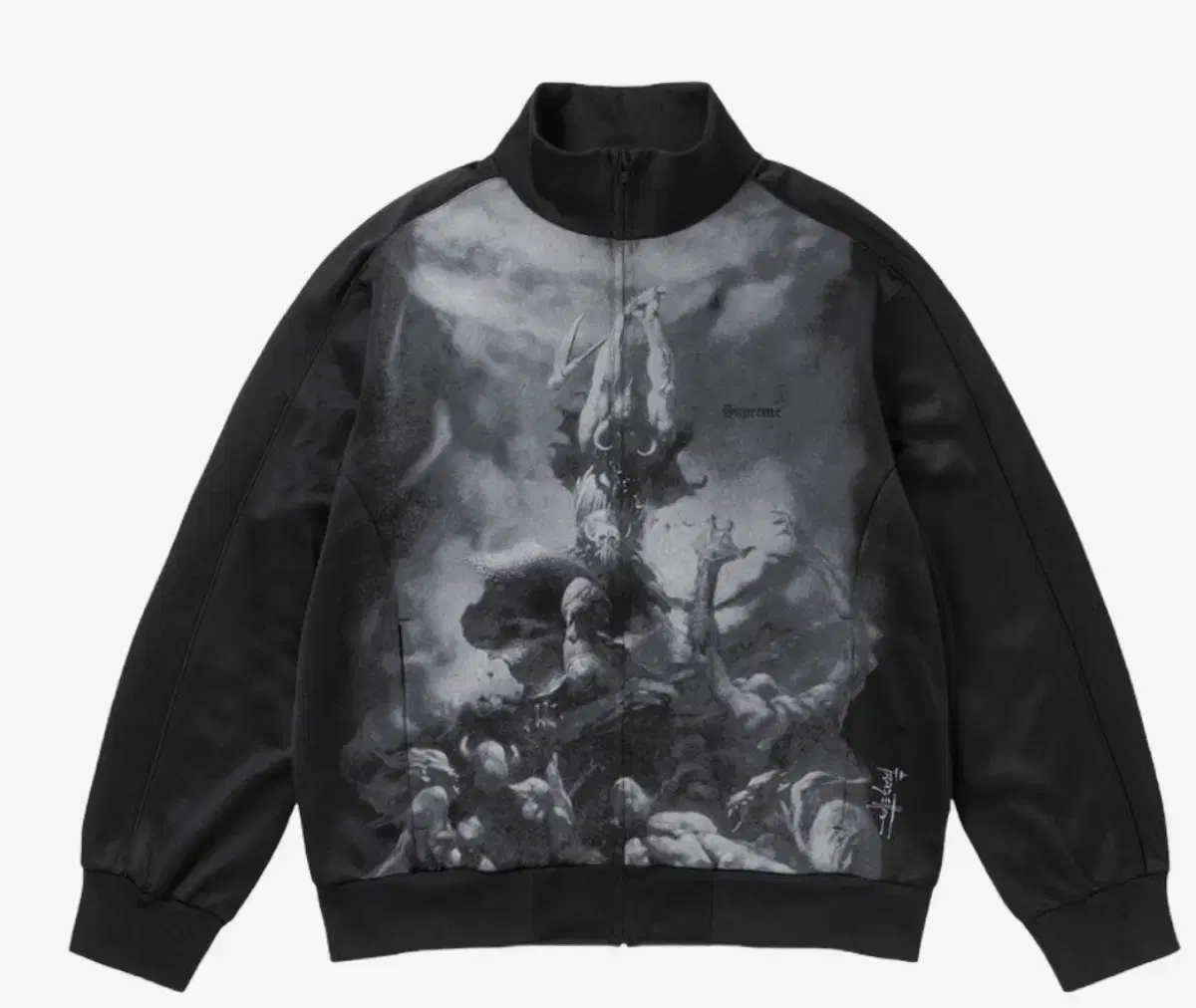 [XL]Supreme Frazetta Track Jacket Black