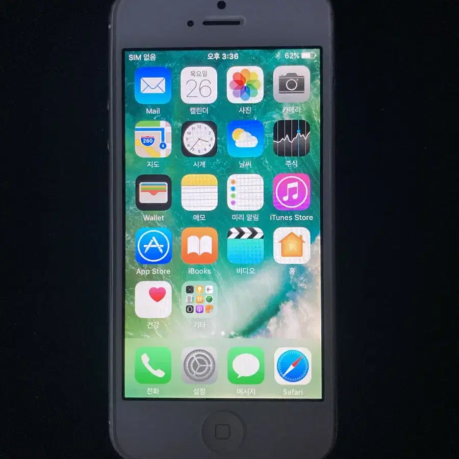 iPhone5 16GB Silver  50029