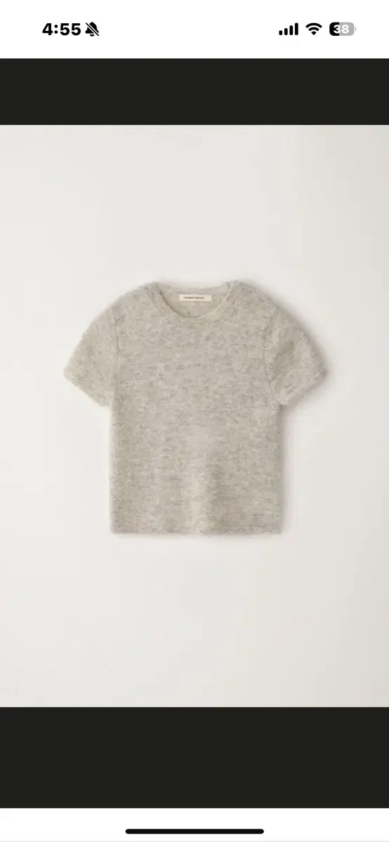 낫띵리튼 Kotte alpaca short sleeve knit