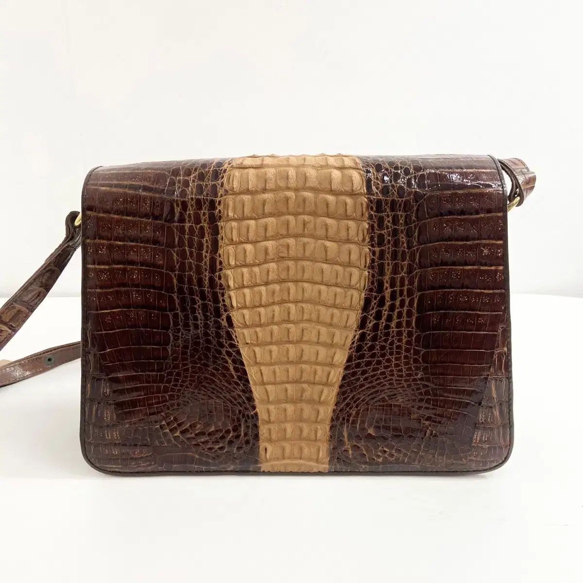 크로커다일 악어가죽 숄더백 크로스백 Crocodile Skin Bag