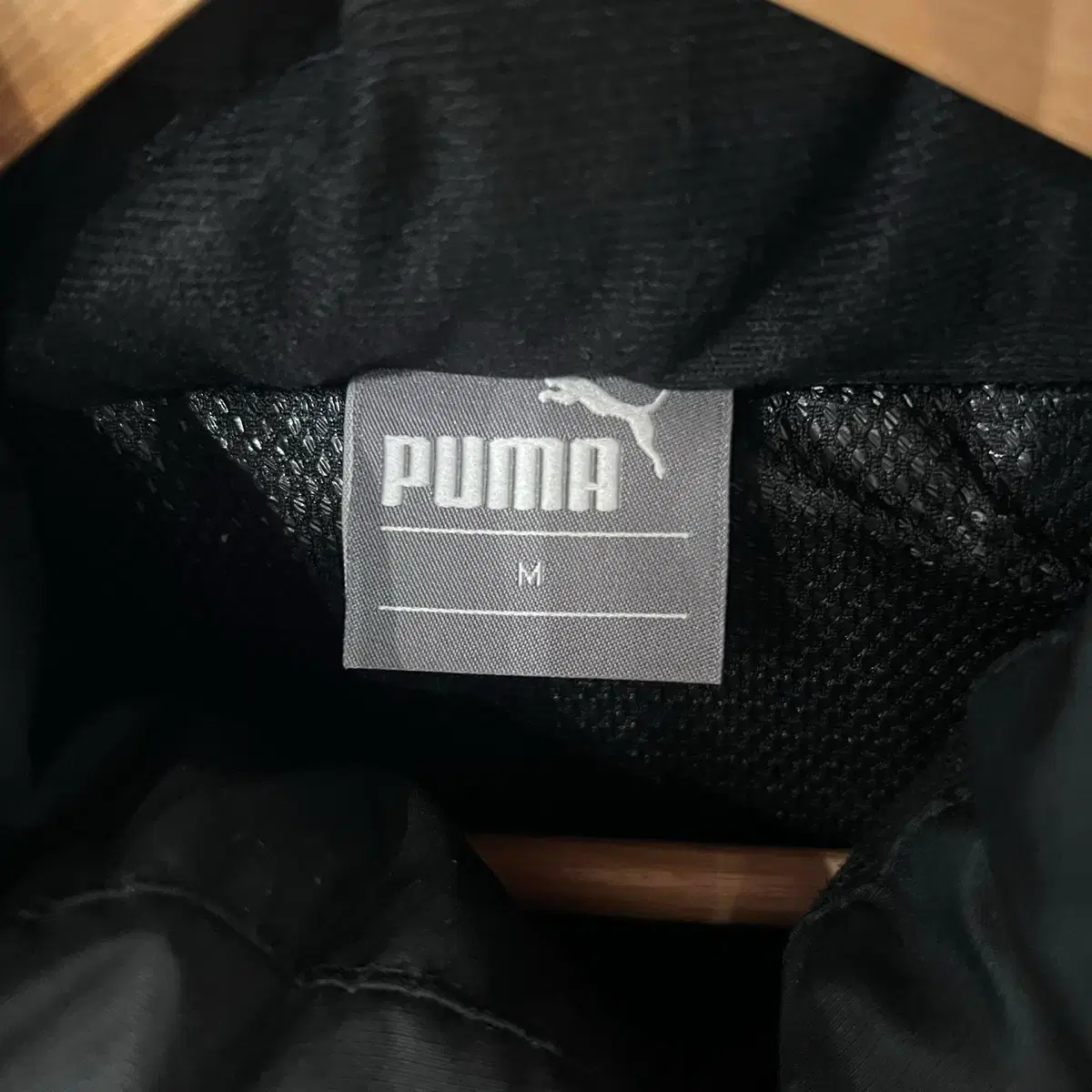 [택포] [M] PUMA 푸마 롱패딩 블랙