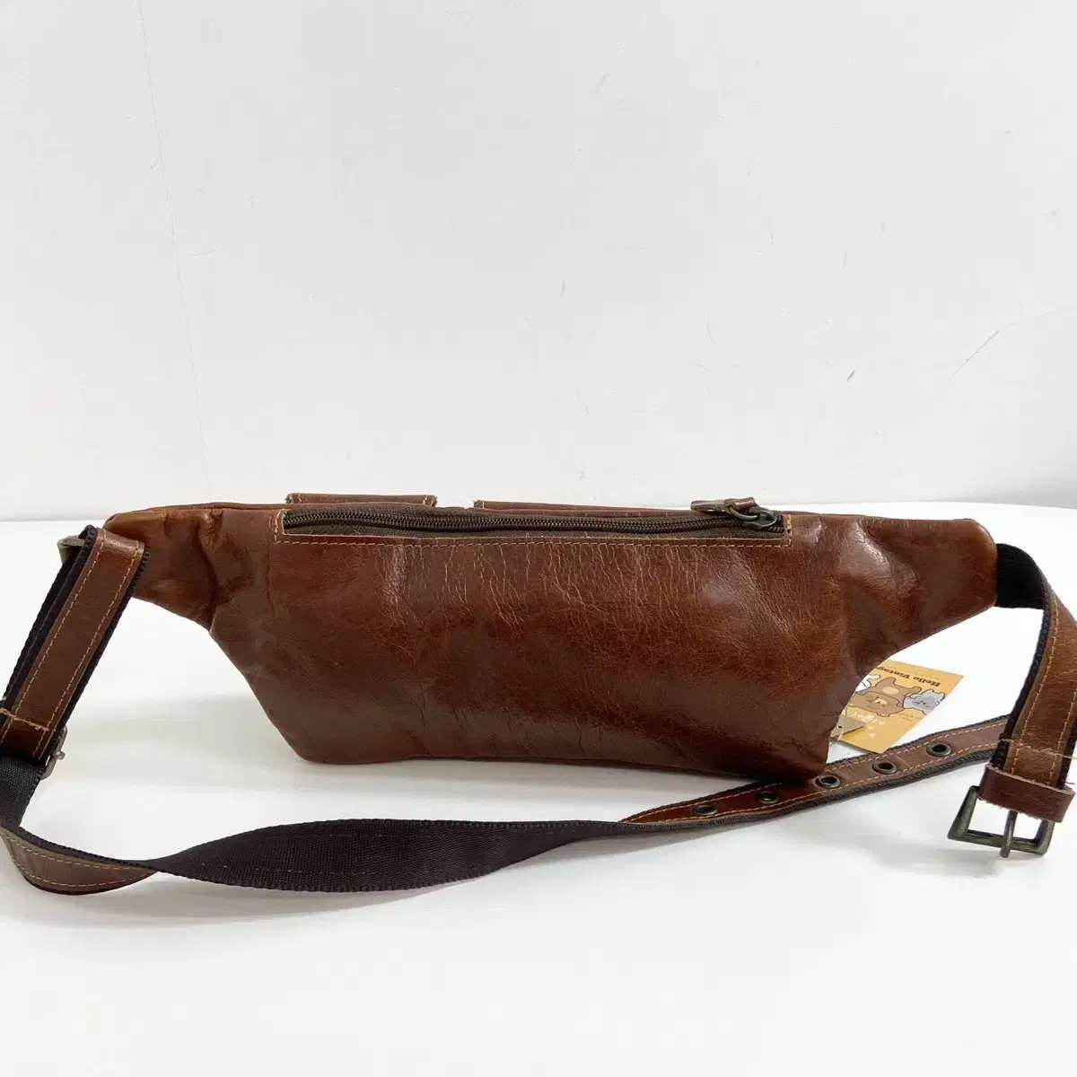 가죽 힙색 벨트가방 Leather Waist Bag Belt Bag