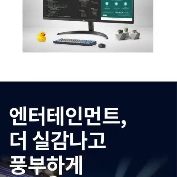 LG 34인치 울트라와이드 모니터 34WP500