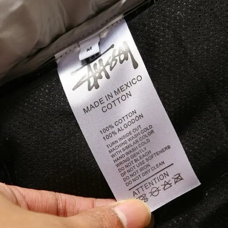 Stussy 스투시 다운 숏패딩 자켓 후드 패딩