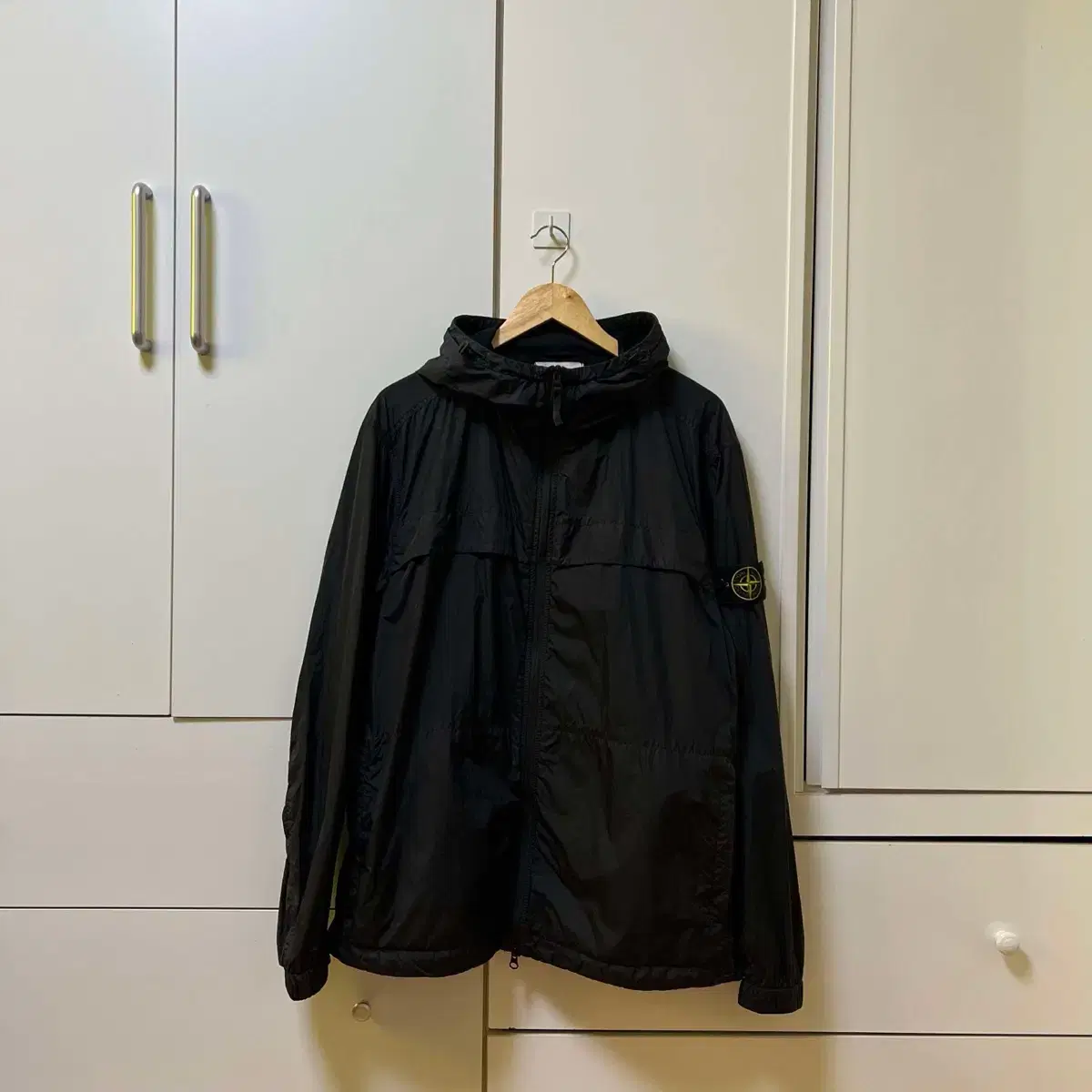 [XL] Stone Island Crinklapps Hooded Windbreaker 24 Year Old