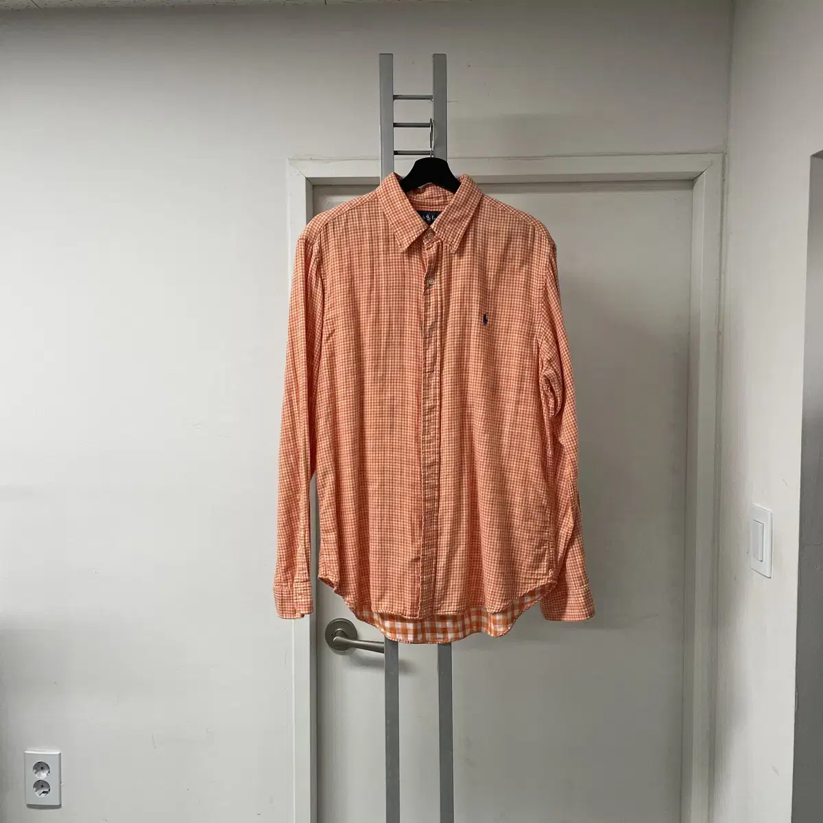 Polo Ralph Lauren Check Shirt Orange XL