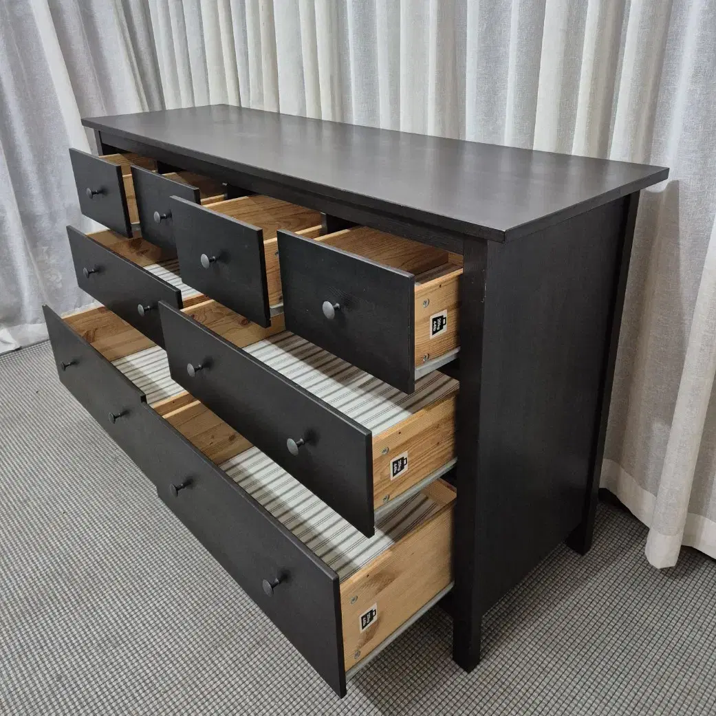 이케아 햄네스 HEMNES8칸 서랍장