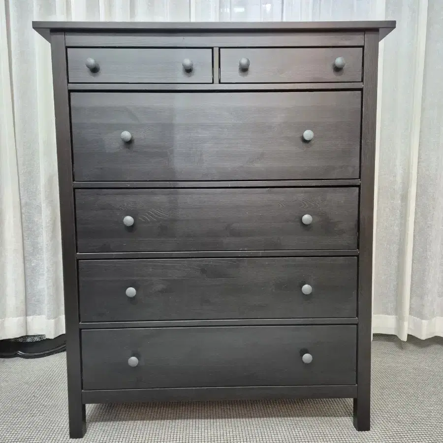 이케아 햄네스 HEMNES 6칸 서랍장