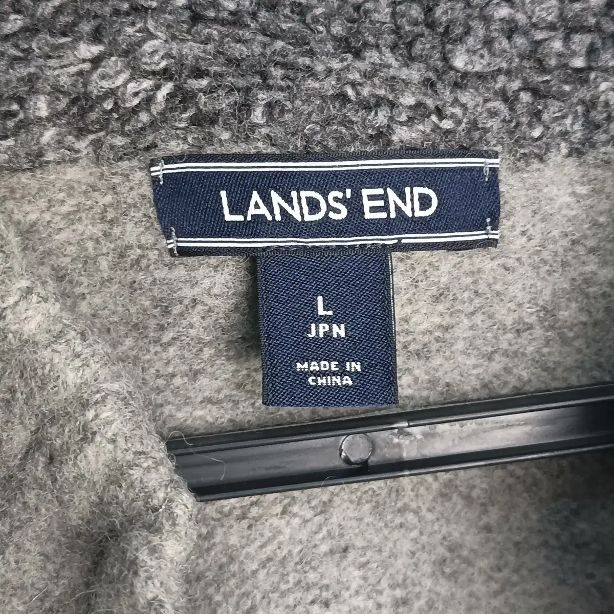 LANDS END 랜즈엔드 남성 울니트 가디건 (L)