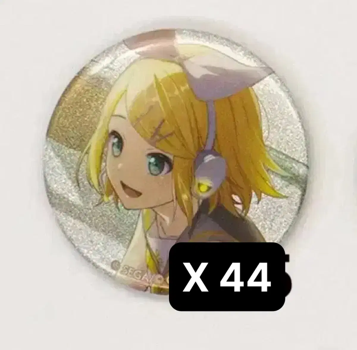 (HaeBaeBeeX) Pseudo Glitter Badge 45-50 boxes Tool Kagamine Lin ren Pre-order benefits