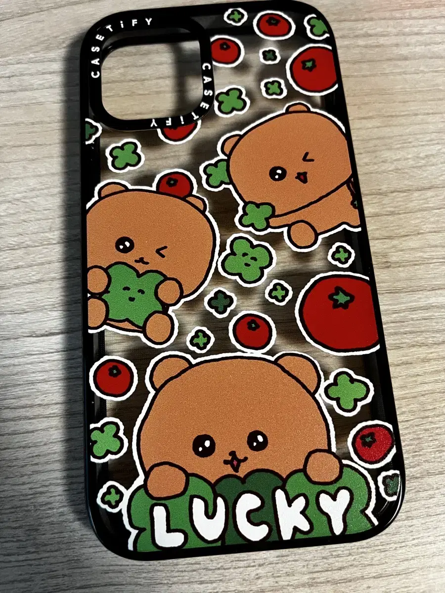 최고심 lucky tomato 아이폰 12 폰케이스