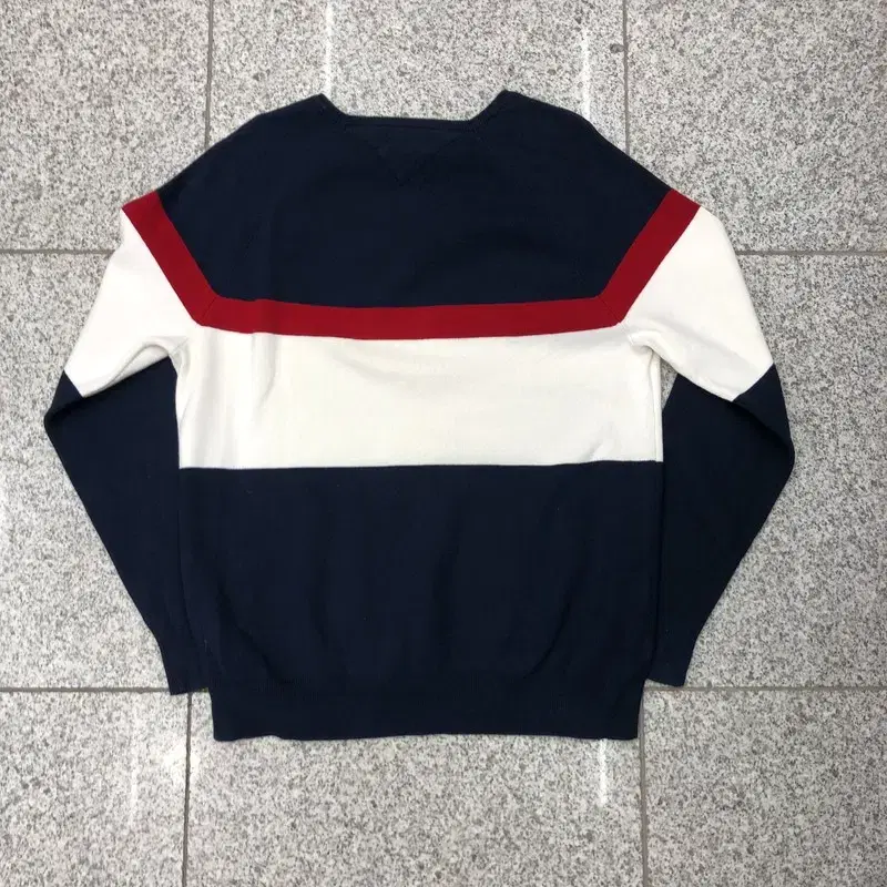 tommy hilfiger 타미힐피거 시그니처 삼색 니트