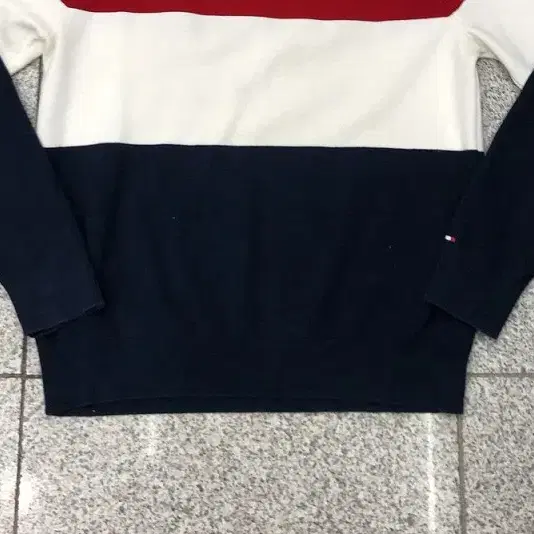 tommy hilfiger 타미힐피거 시그니처 삼색 니트