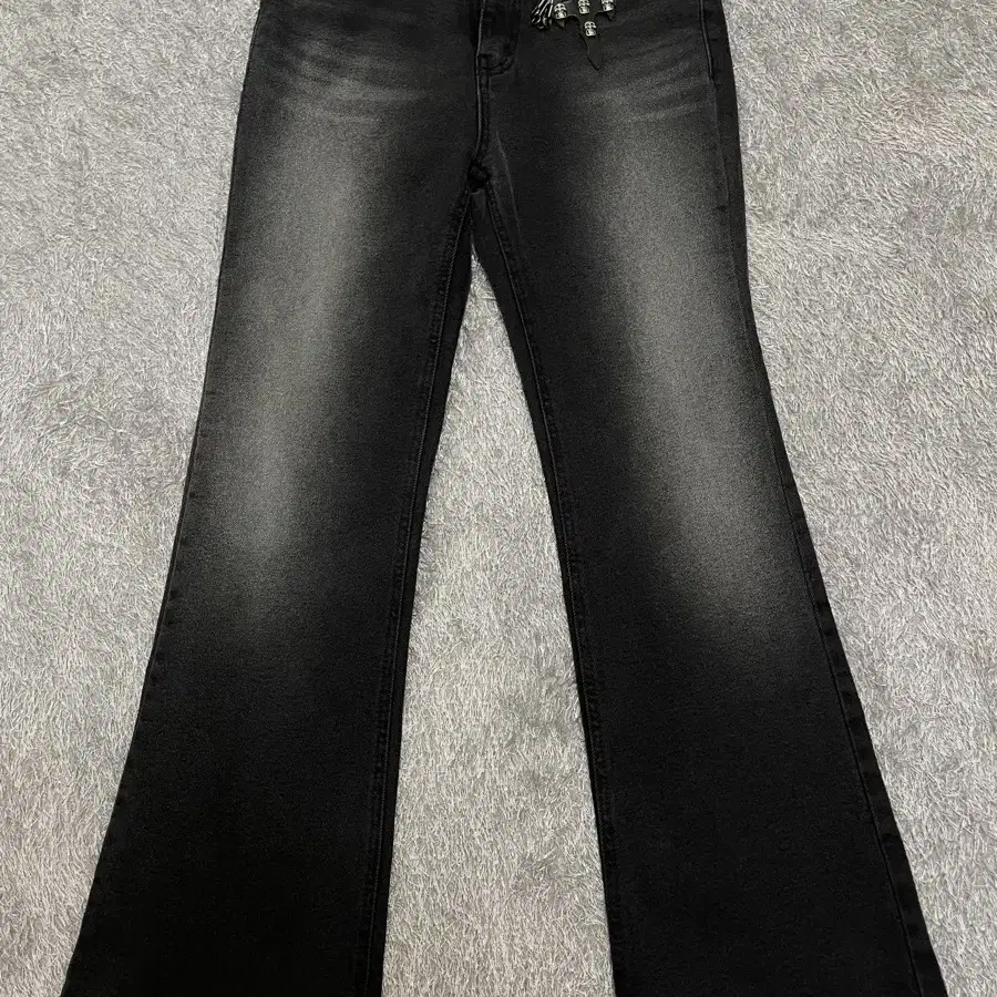 BLACK DENIM PANTS