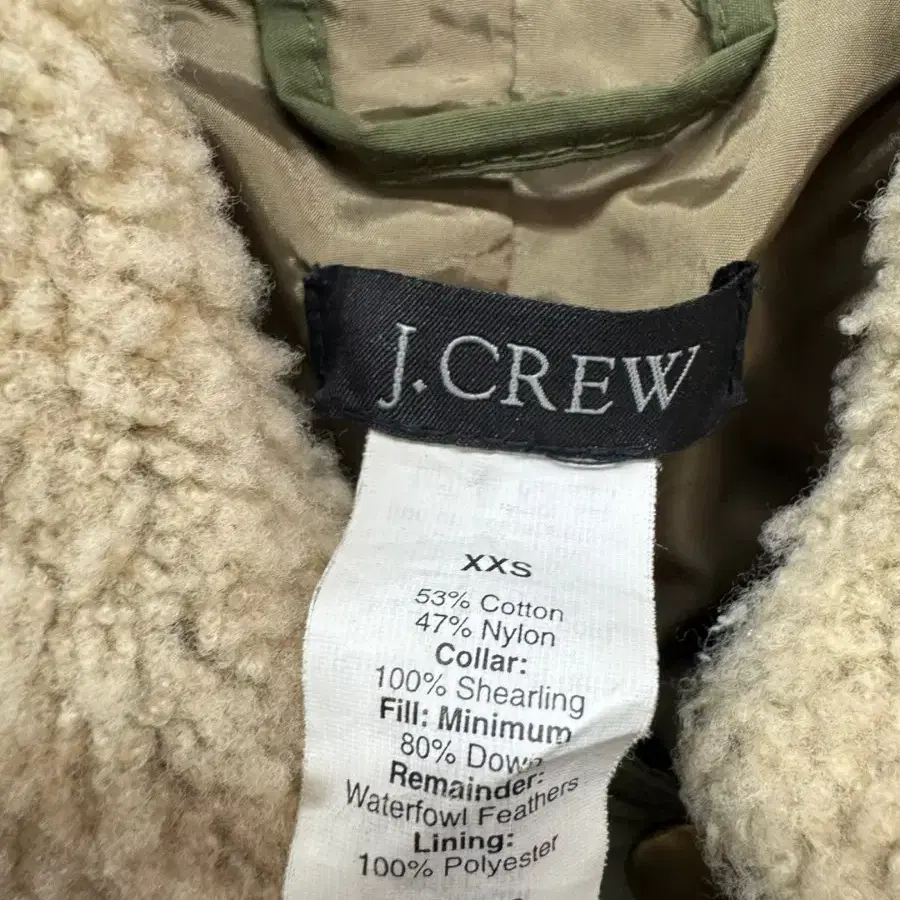 (무료배송) J.Crew 퀄팅 롱패딩 카키44-55사이즈