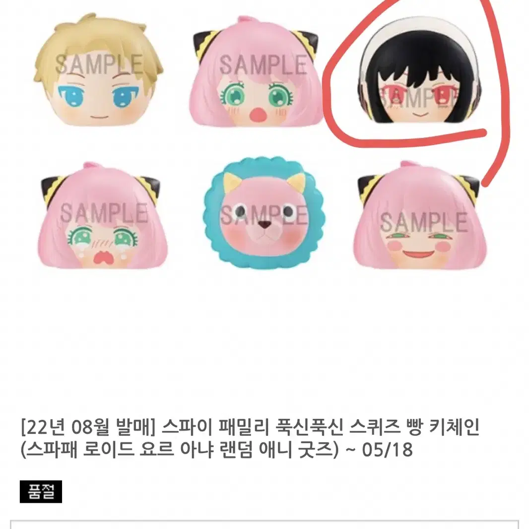 스파이패밀리 요르 스퀴시키링