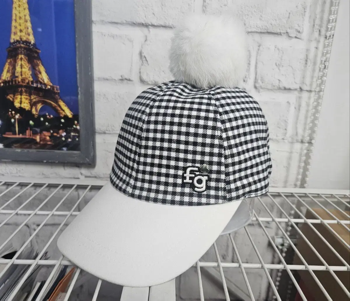 Phantom Women's Fall-Winter Golf Hat Checkered Drop Cap KF40