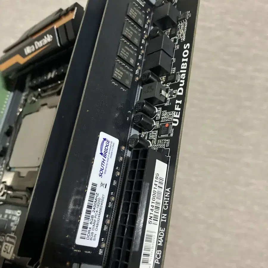 신품급 X99-UD4+CPU+DDR4 32GB 세트