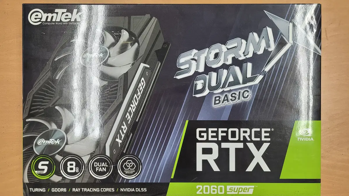 이엠텍  지포스 RTX 2060 SUPER STORM X Dual 8GB