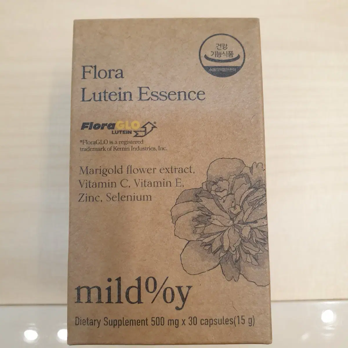 담백하루 루테인 Flora Lutein Essence 500mg 30캡슐