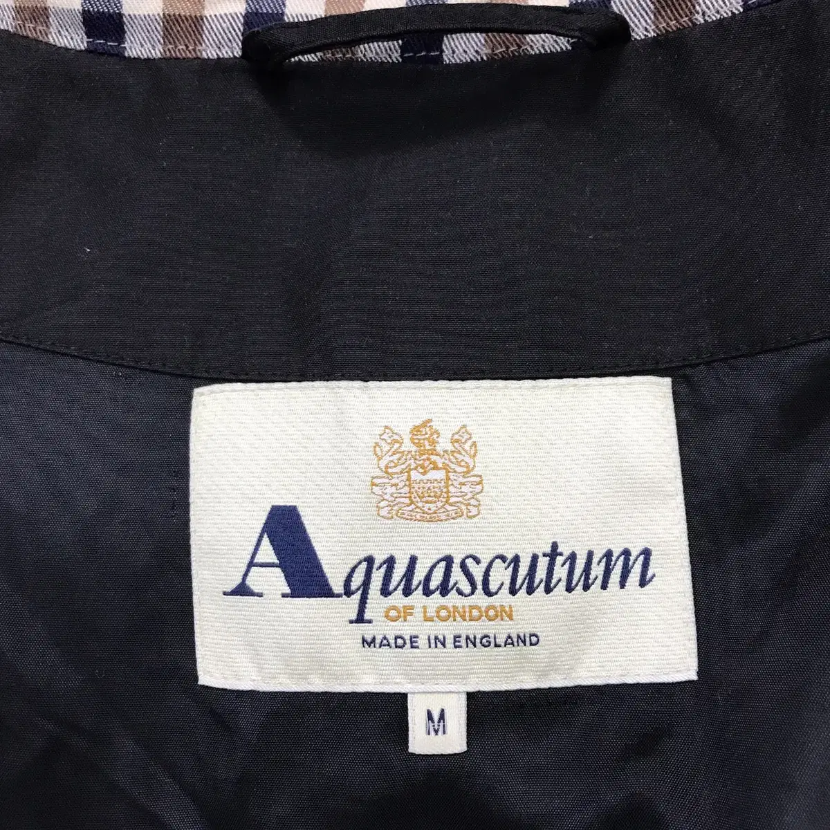 Aquascutum 아쿠아스큐텀 잉글랜드메이드 후드자켓 [M]