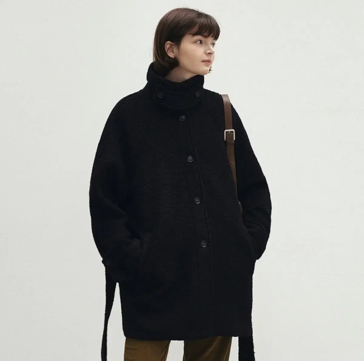 Roe Ale Terry Half Wool Coat