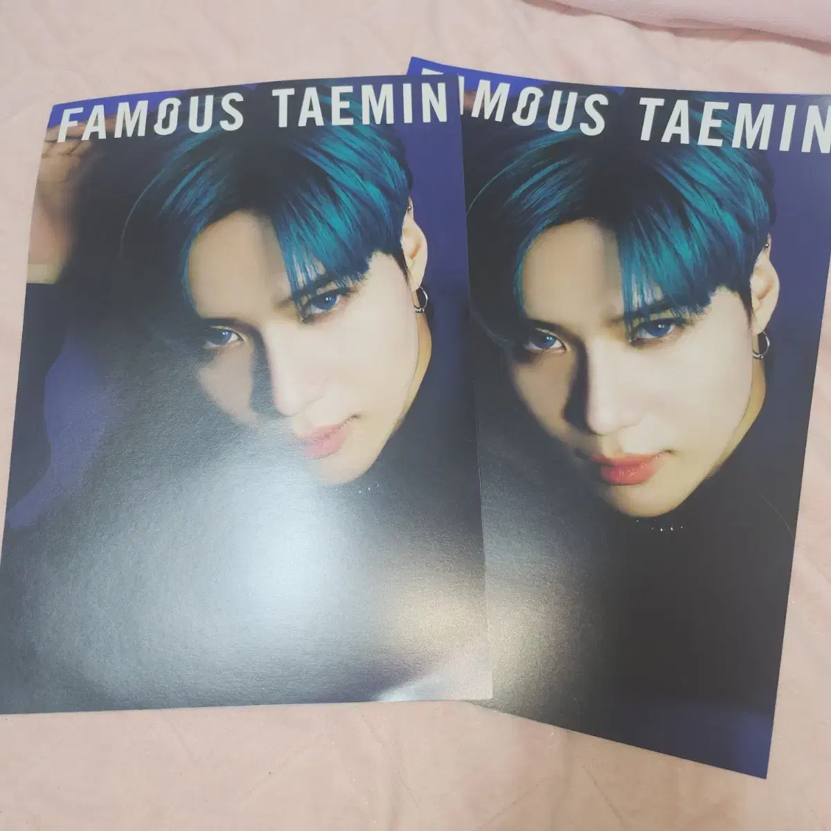 샤이니 태민 famous 홍보 포스터 2019년 일본 SM 콘서트 찌라시