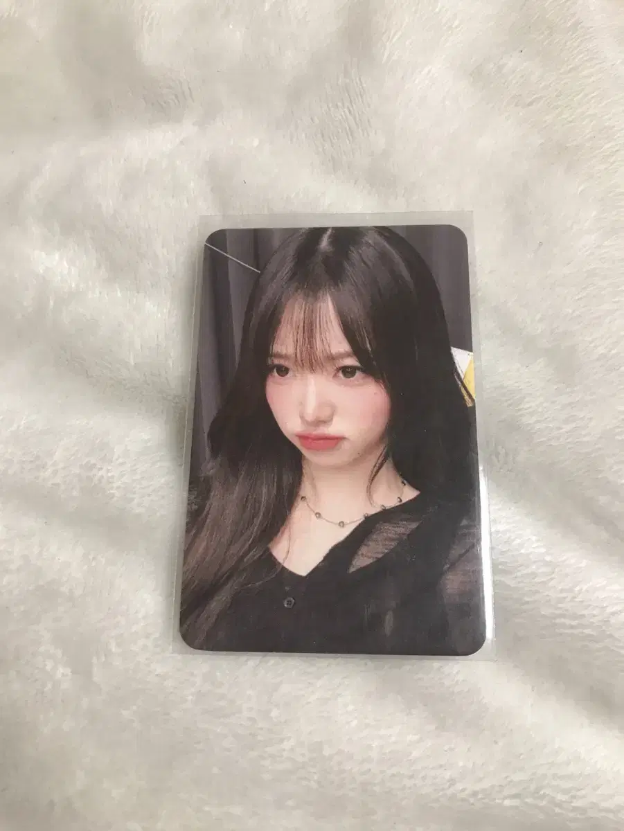 아 가라구요 ive jang wonyoung with muu pre-order benefit 포토카드 photocard 해야