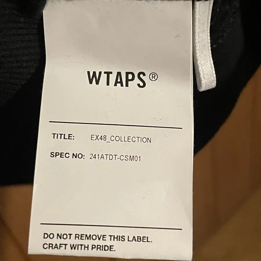 WTAPS SIGN 맨투맨 팝니다