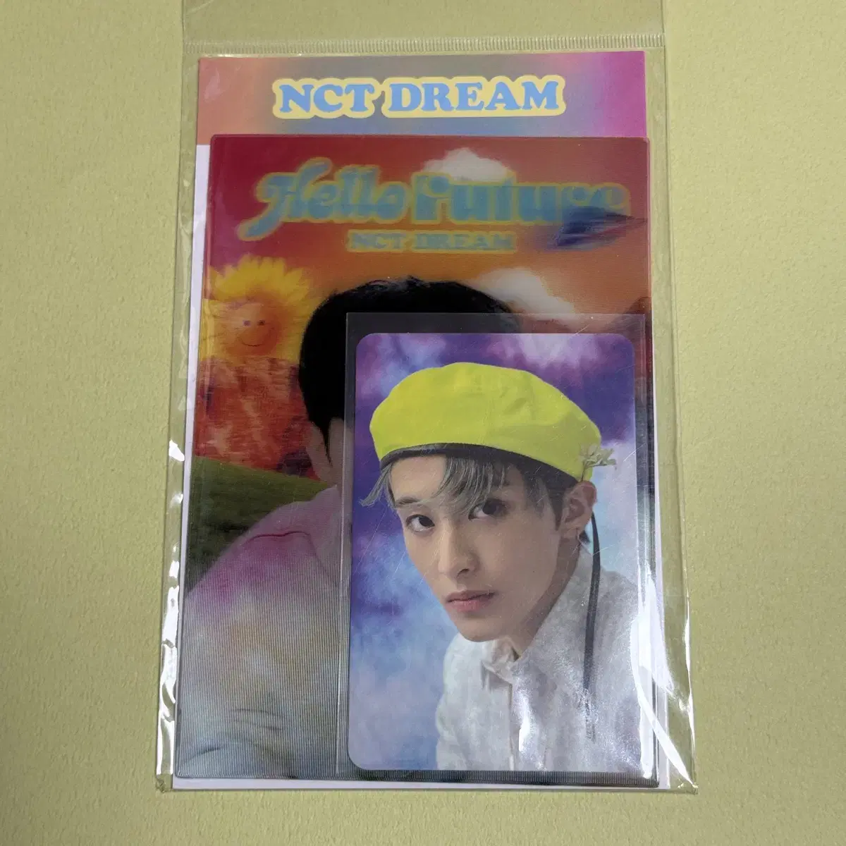 마크 렌티큘러 포카 세트 엔시티드림 mark lenticular