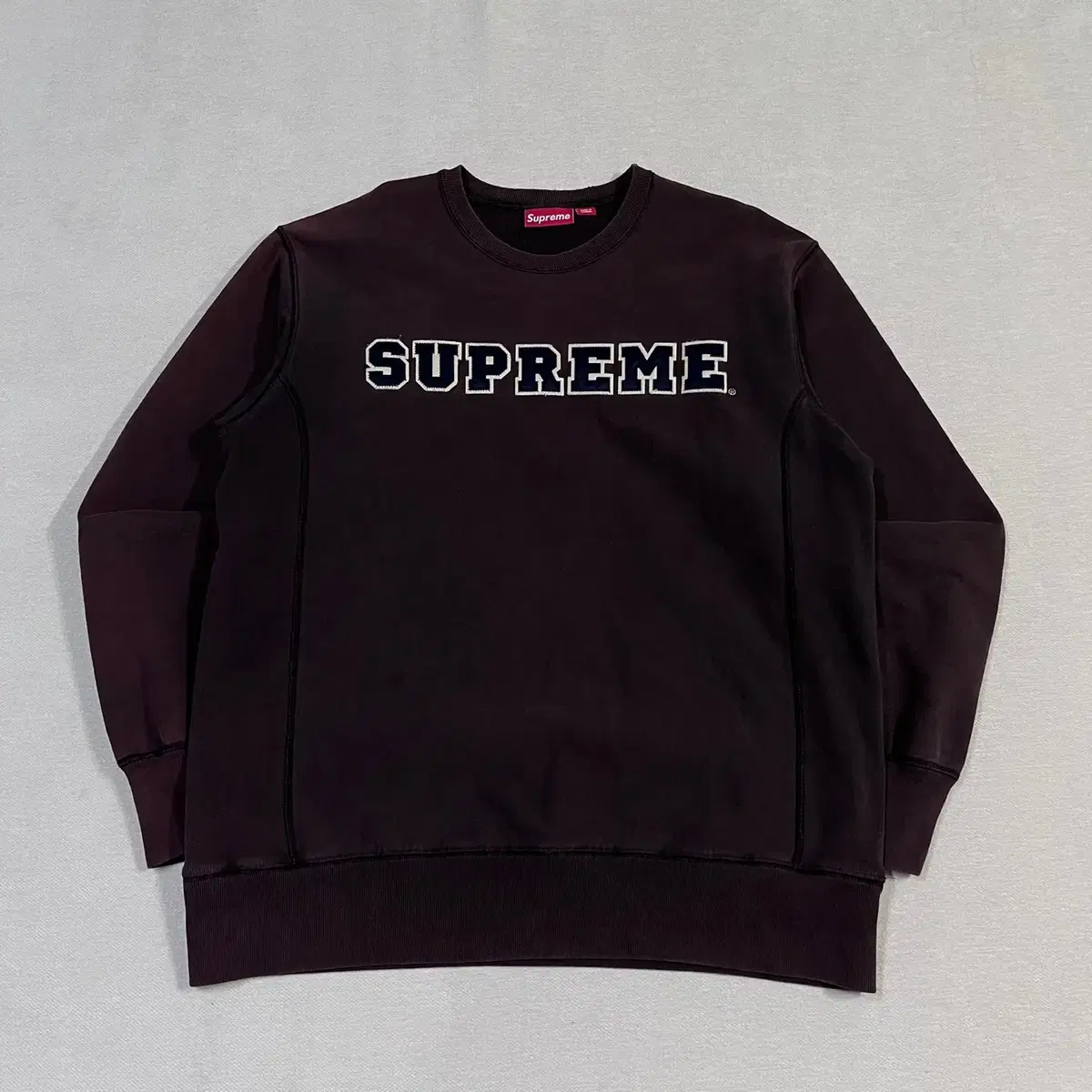 100 Supreme 22FW US Edition Man to Man