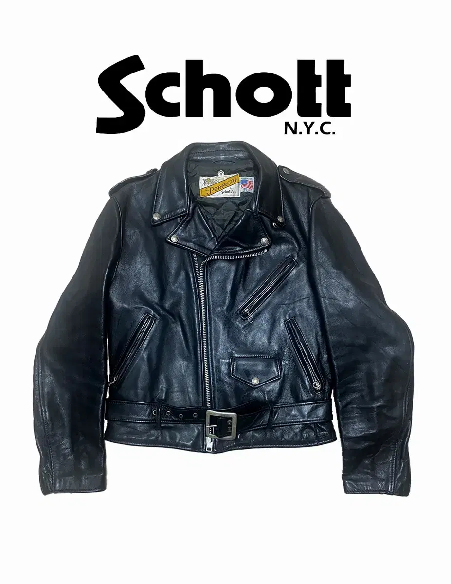 Schott Perfecto Double Leather Jacket