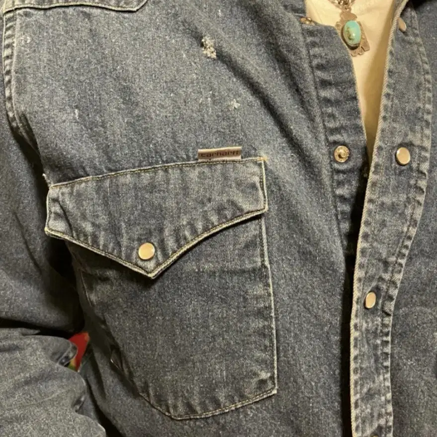 Vintage Carhartt Denim shirt