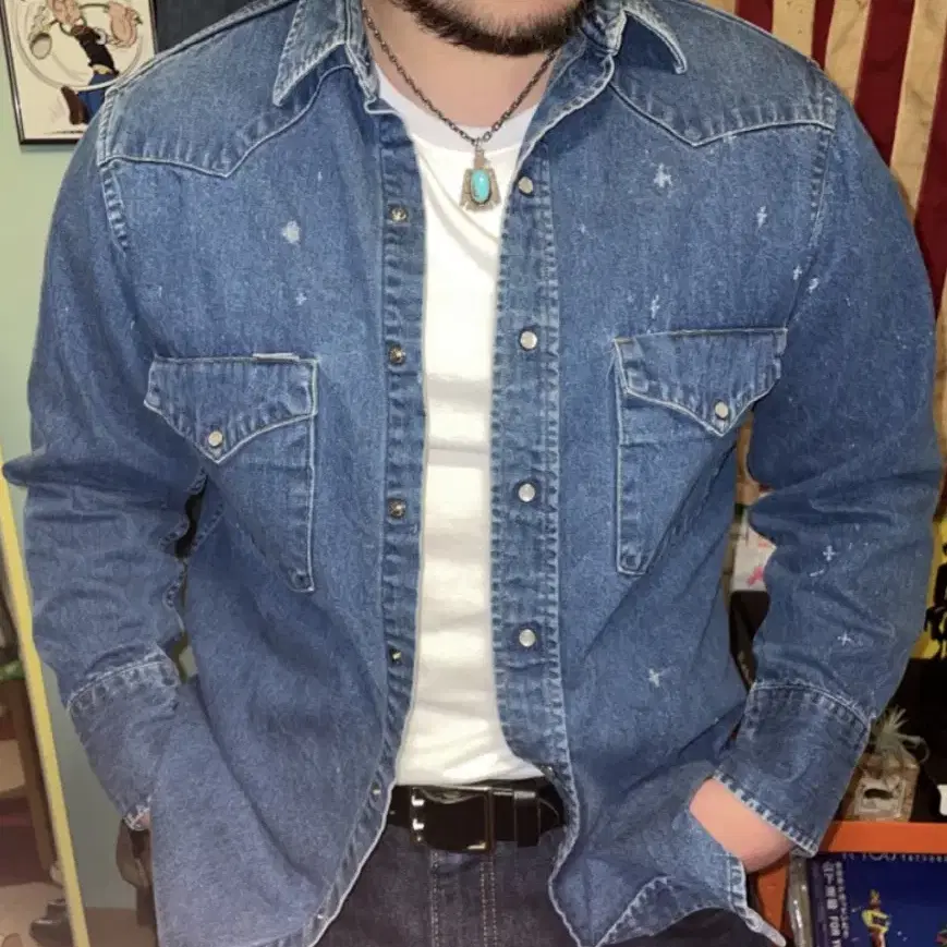 Vintage Carhartt Denim shirt