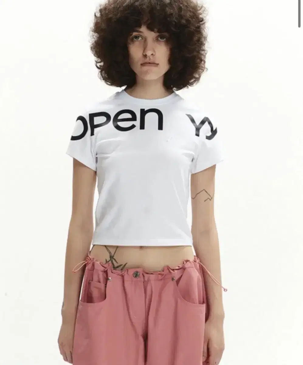 openyy logo baby tee openyy logo baby tee