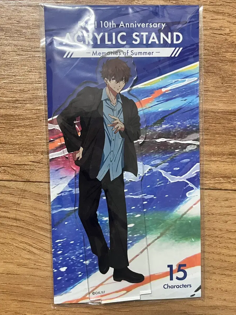 Free! Free 10th Anniversary acrylic stand Natsuya Kirishima