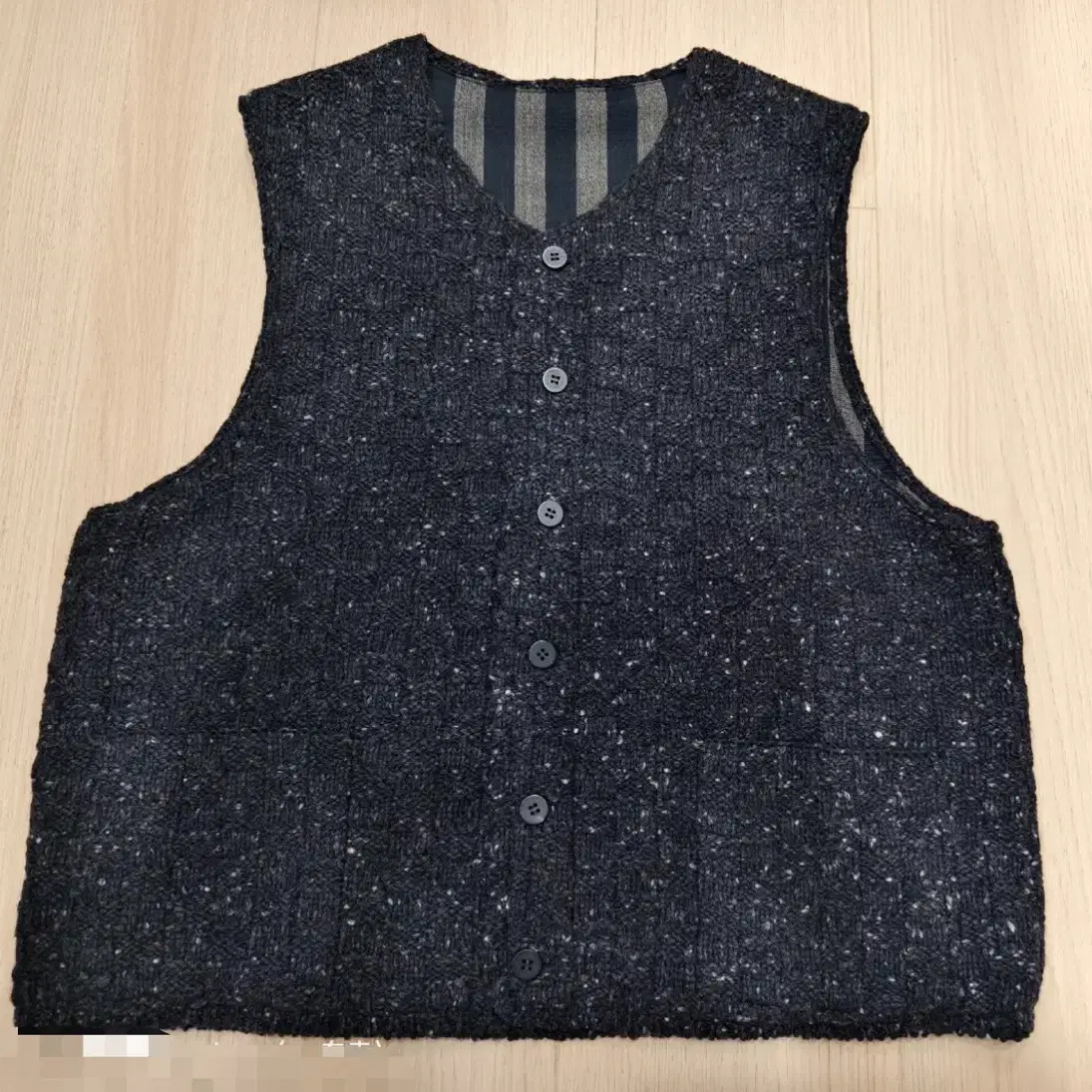 [3]비즈빔24AW Knit Vest 니트 베스트