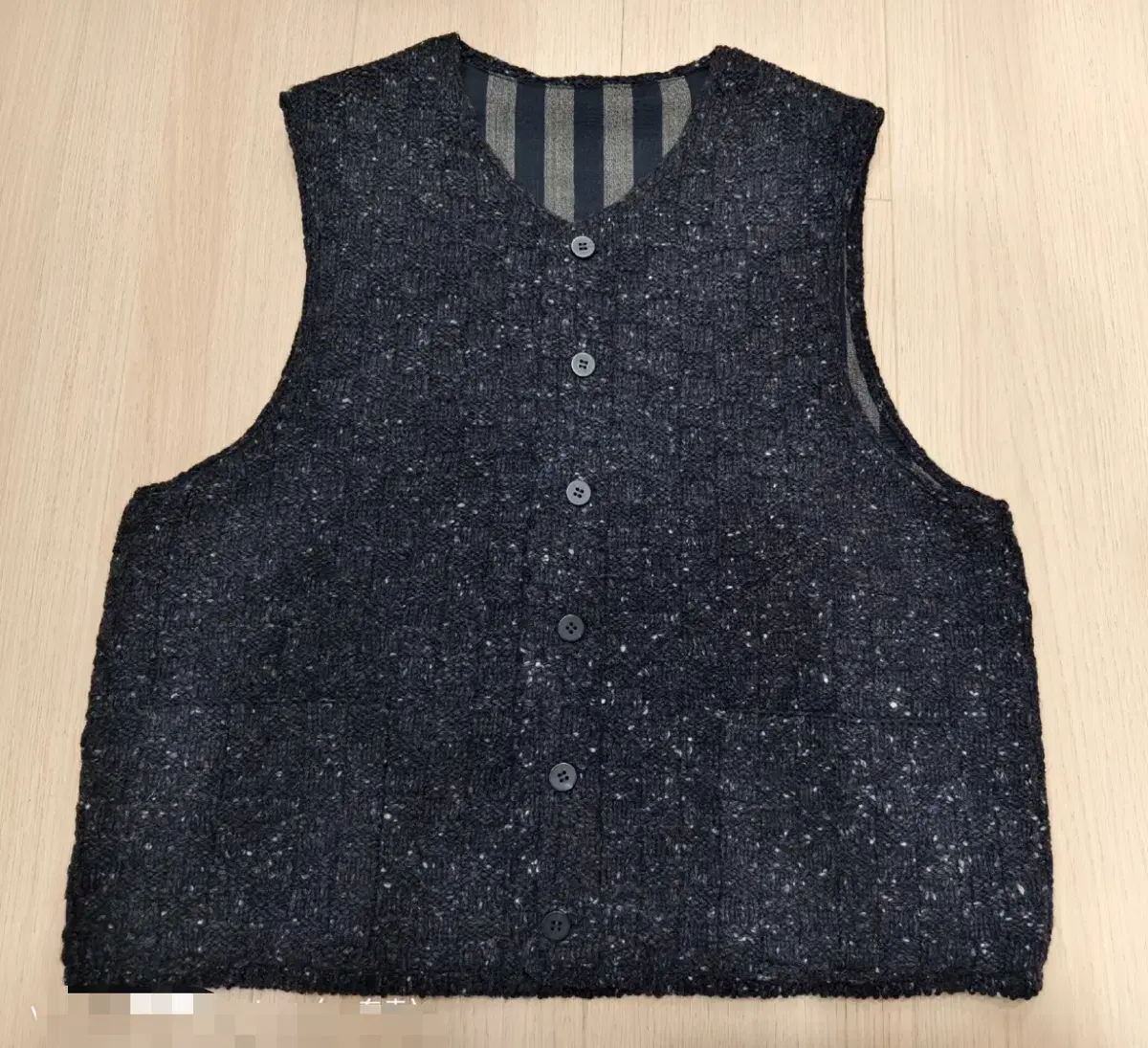 [3]비즈빔24AW Knit Vest 니트 베스트