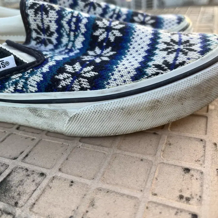 Vans 반스 나바호 패턴 슬립온