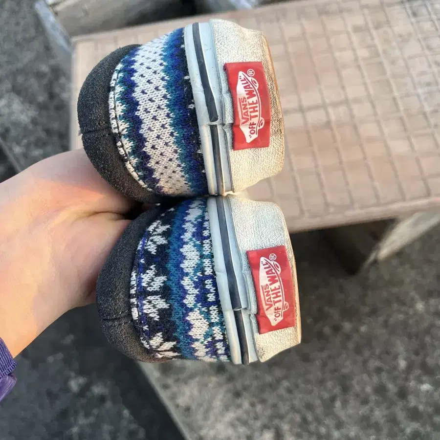 Vans 반스 나바호 패턴 슬립온