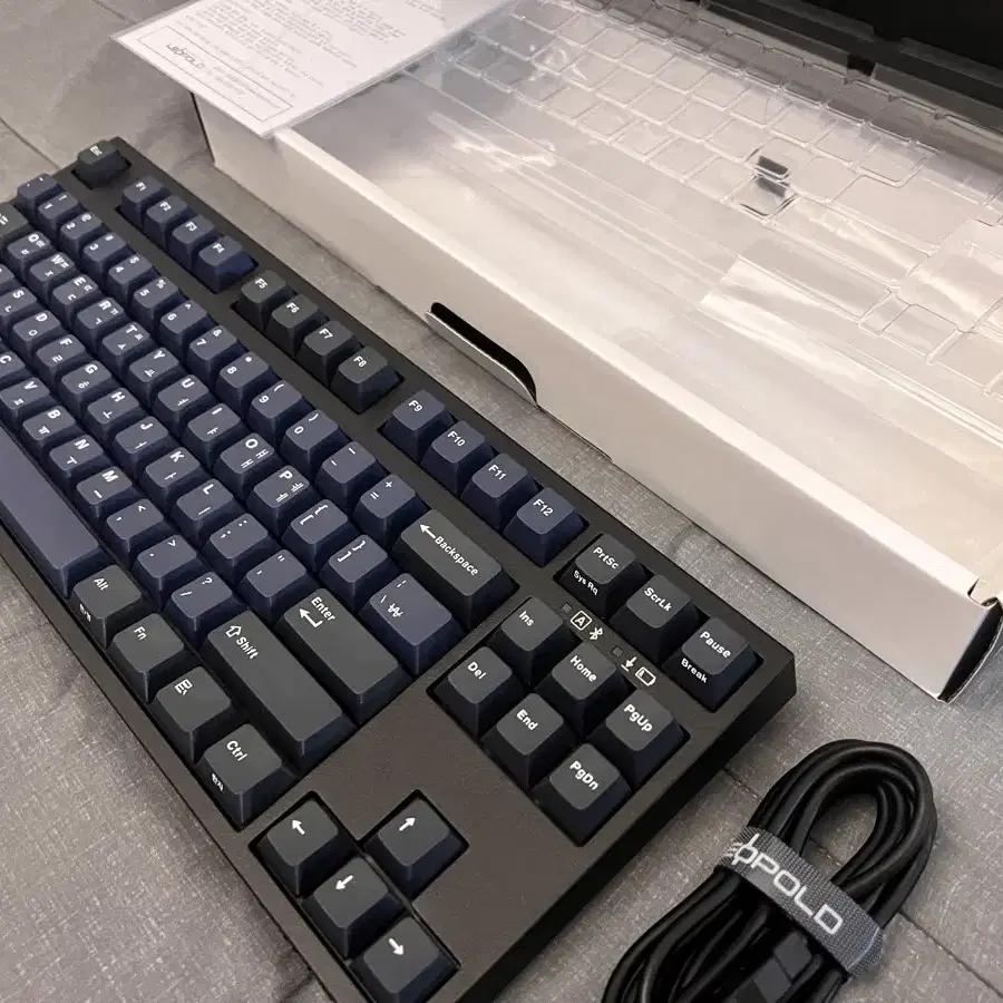 레오폴드 Leopold 청축 다크블루 FC750PBT 유무선 게이밍