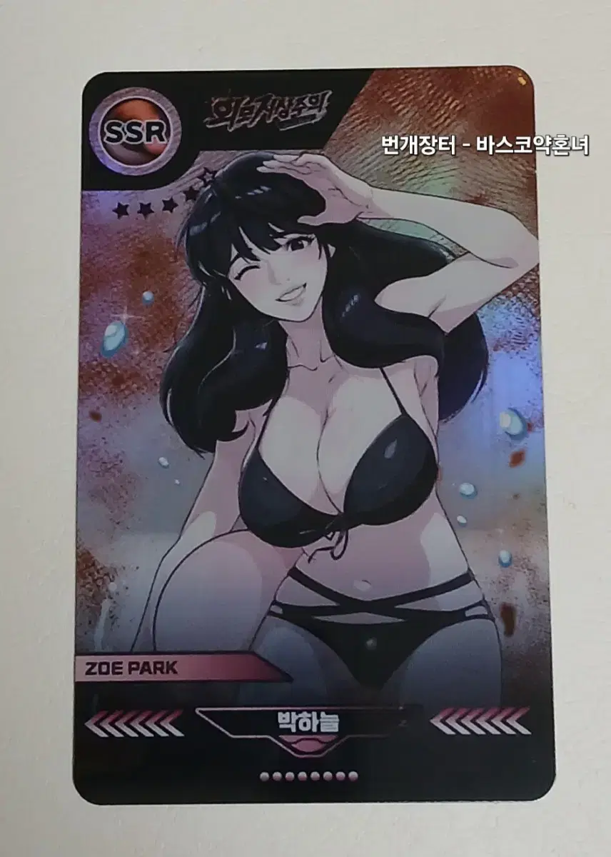 외지주 박하늘 카드 팔아요