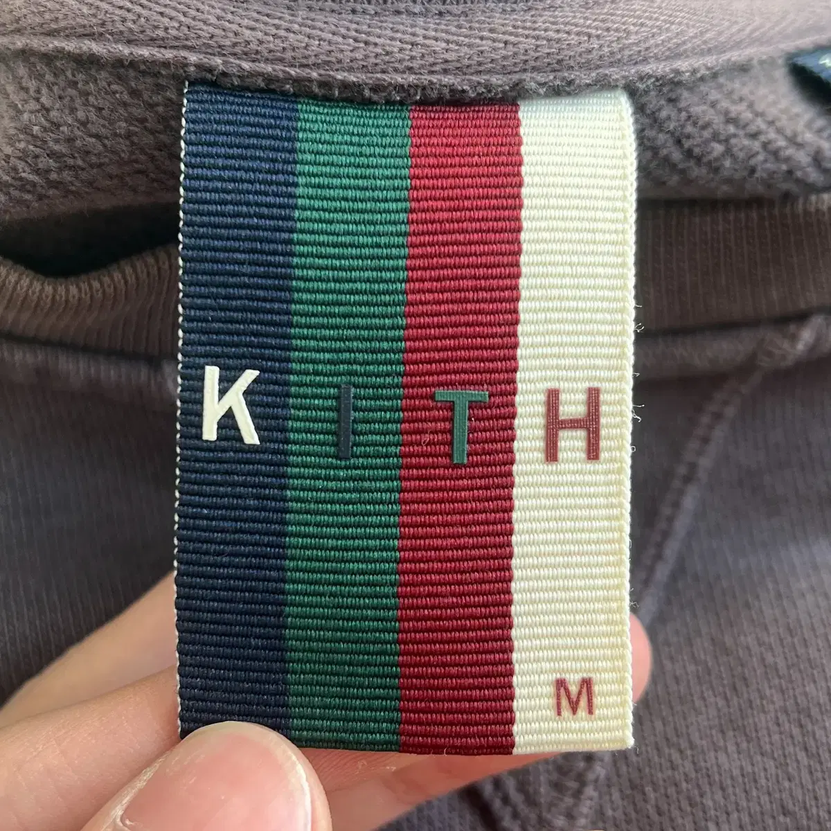 Kith 18F/W 판넬드 윌리엄스 크루넥 스웻 셔츠