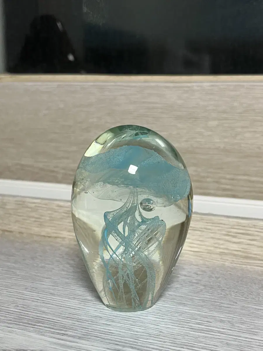 Vintage prop jellyfish yuri paperweight