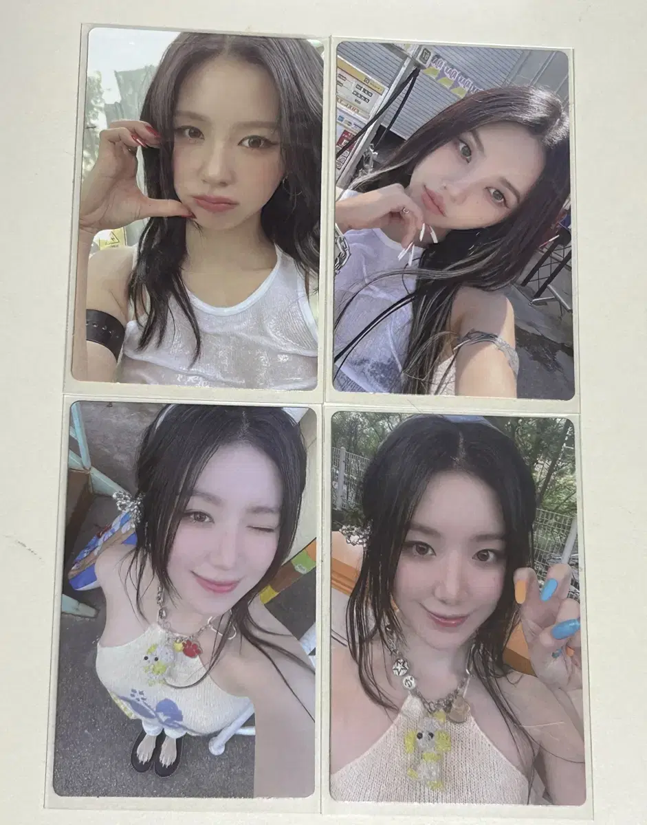 [bulk] gidle Clarion album 4 photocards