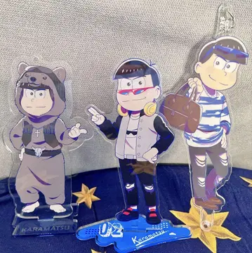 카라마츠 쵸로마츠 이치마츠 쥬시마츠 토도마츠 아크릴 레트로팝 콜라보 카페